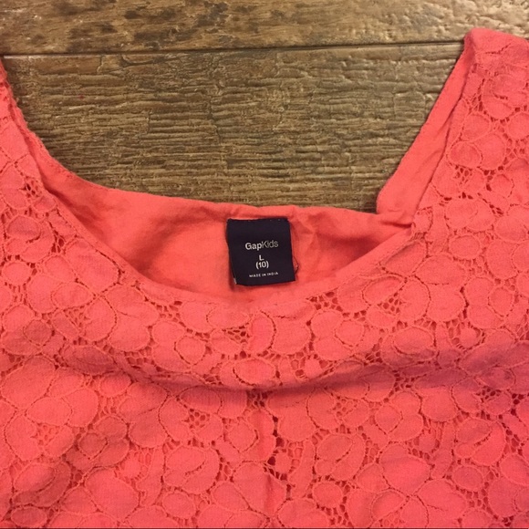 Gap kids lace tank top - Picture 2 of 3